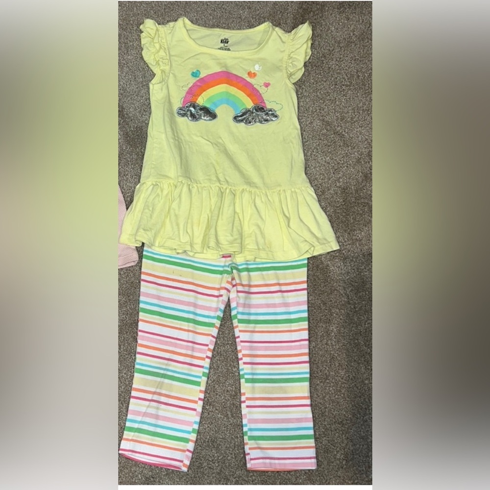 Rainbow Capri outfit